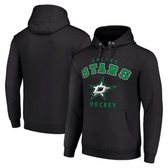 Dallas Stars Starter Logo Pullover Hoodie Black