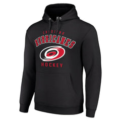 Carolina Hurricanes Starter Logo Pullover Hoodie Black