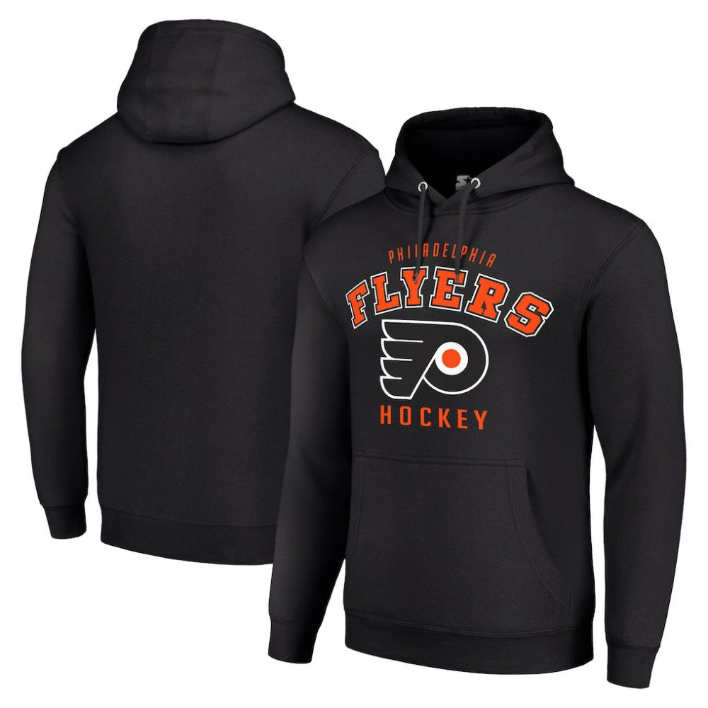 Philadelphia Flyers Starter Logo Pullover Hoodie Black