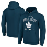 Toronto Maple Leafs Starter Logo Pullover Hoodie Navy