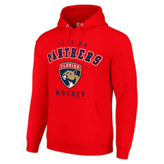 Florida Panthers Starter Logo Pullover Hoodie Red