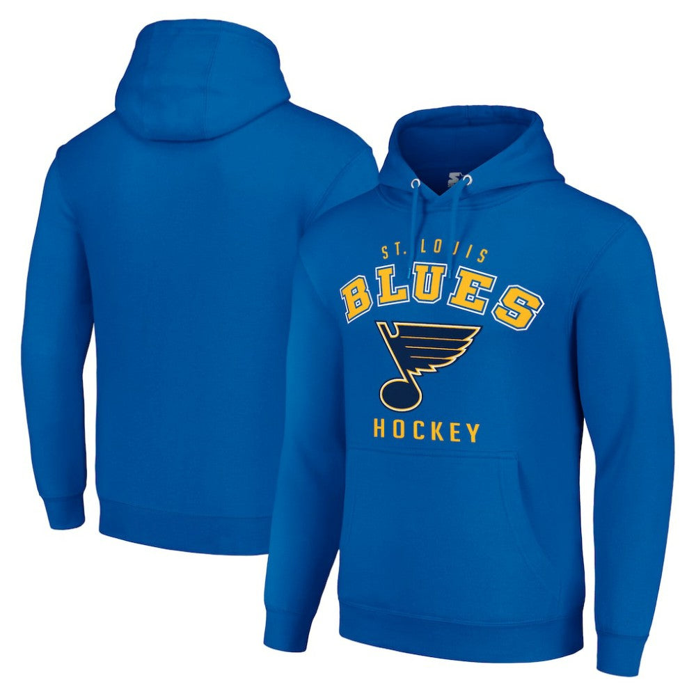 St. Louis Blues Starter Logo Pullover Hoodie Royal