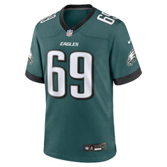 Landon Dickerson Philadelphia Eagles Team Game Jersey - Midnight Green | Nike online