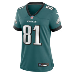 Grant Calcaterra Philadelphia Eagles Women's Team Game Jersey - Midnight Green | Nike on sale