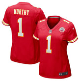 Xavier Worthy Kansas City Chiefs Women's Game Jersey - Red | Nike sale