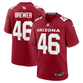 Aaron Brewer Arizona Cardinals Team Game Jersey - Cardinal | Nike discount