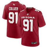 L.J. Collier Arizona Cardinals Team Game Jersey - Cardinal | Nike outlet