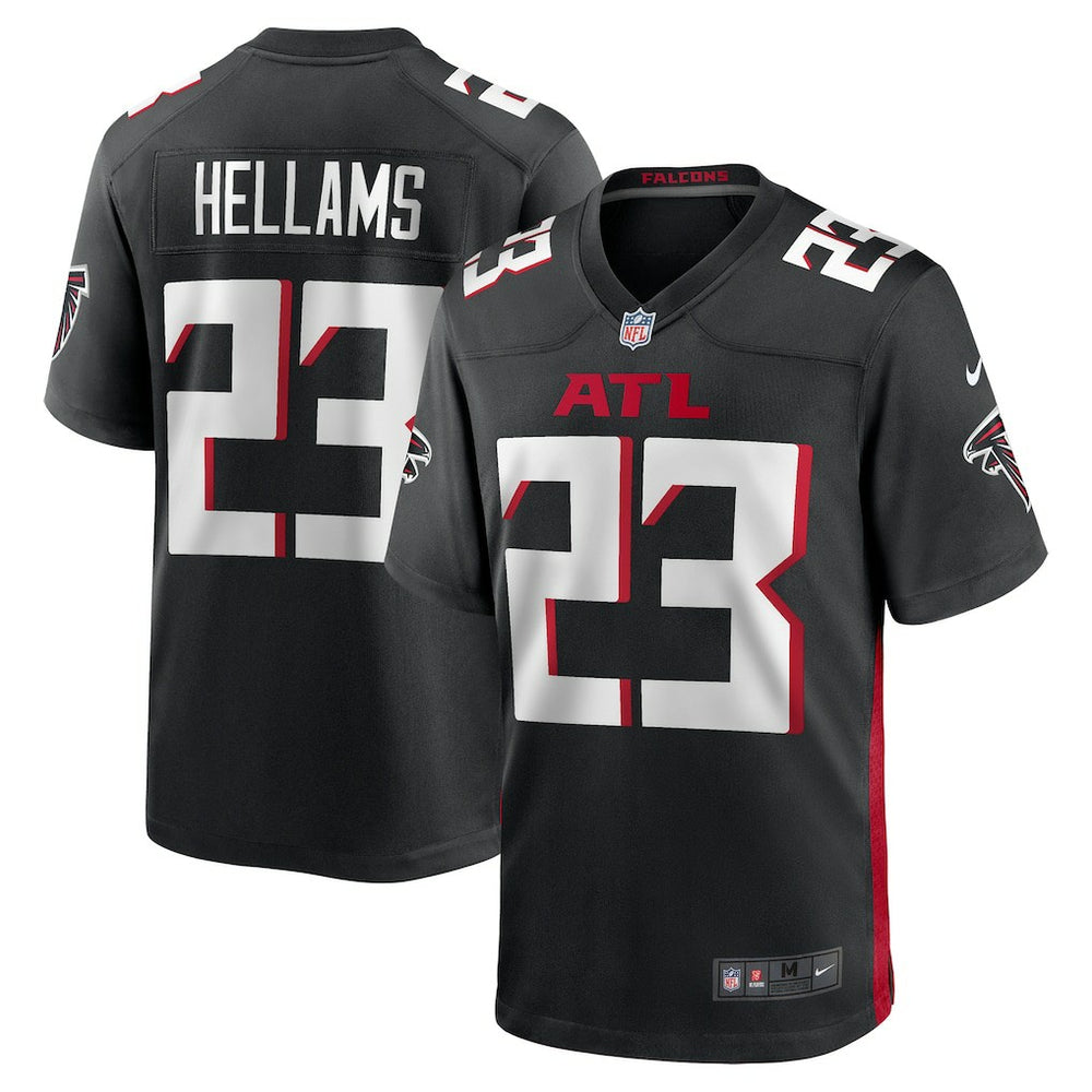 DeMarcco Hellams Atlanta Falcons Team Game Jersey - Black | Nike for sale