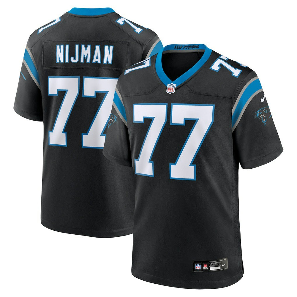 Yosh Nijman Carolina Panthers Game Jersey - Black | Nike online