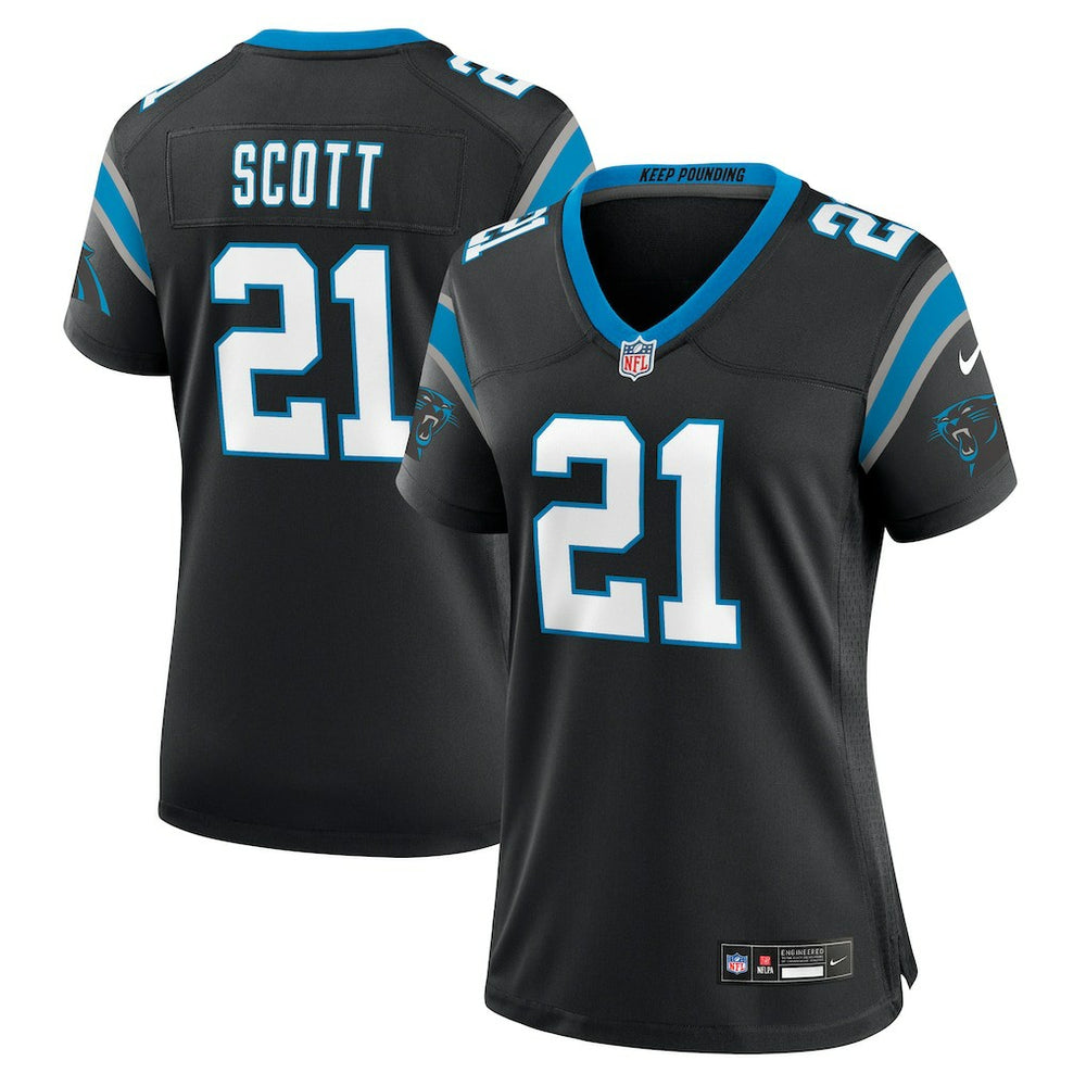 Nick Scott Carolina Panthers Women's Game Jersey - Black | Nike for sale