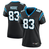 David Moore Carolina Panthers Women's Game Jersey - Black | Nike on sale
