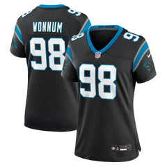 D.J. Wonnum Carolina Panthers Women's Game Jersey - Black | Nike outlet