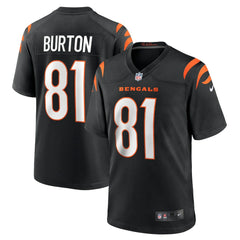 Jermaine Burton Cincinnati Bengals Game Jersey - Black | Nike cheap
