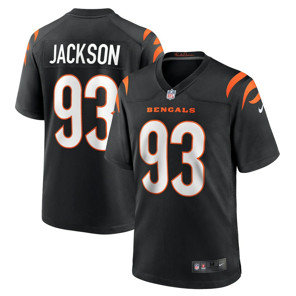 McKinnley Jackson Cincinnati Bengals Game Jersey - Black | Nike online