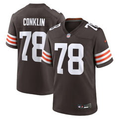 Jack Conklin Cleveland Browns Team Game Jersey - Brown | Nike for sale
