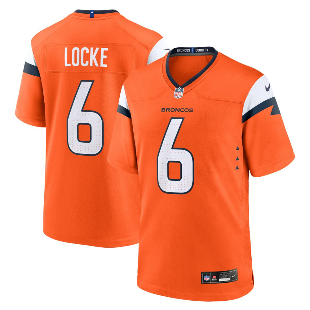 P.J. Locke Denver Broncos Team Game Jersey - Orange | Nike sale