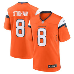 Jarrett Stidham Denver Broncos Team Game Jersey - Orange | Nike on sale