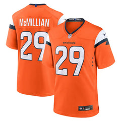 Ja'Quan McMillian Denver Broncos Team Game Jersey - Orange | Nike discount