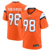 John Franklin-Myers Denver Broncos Team Game Jersey - Orange | Nike outlet
