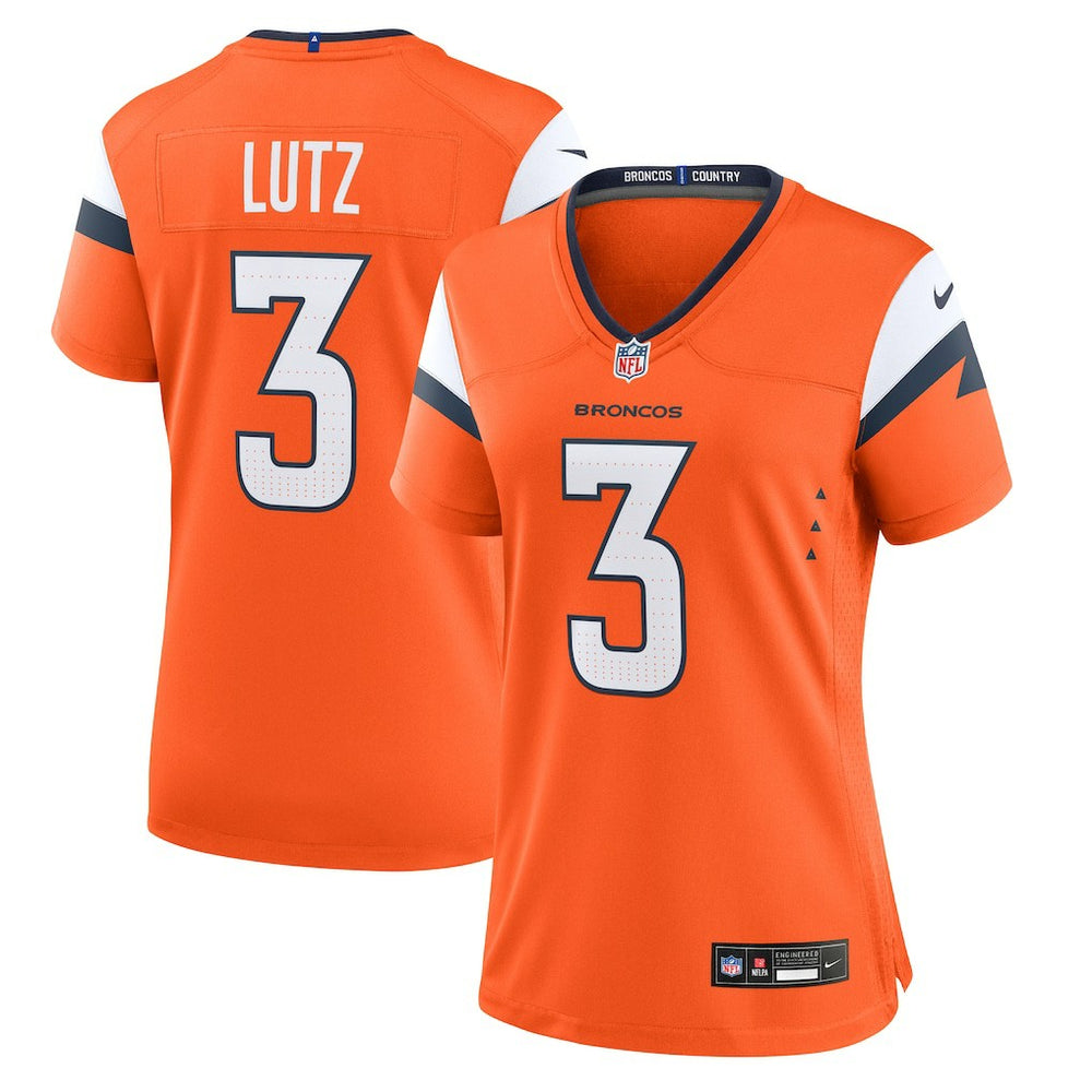 Wil Lutz Denver Broncos Women's Team Game Jersey - Orange | Nike cheap