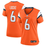 P.J. Locke Denver Broncos Women's Team Game Jersey - Orange | Nike cheap