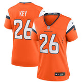 Devon Key Denver Broncos Women's Team Game Jersey - Orange | Nike outlet