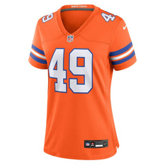 Alex Singleton Denver Broncos Women's Alternate Game Jersey - Orange | Nike online