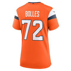 Garett Bolles Denver Broncos Women's Team Game Jersey - Orange | Nike discount
