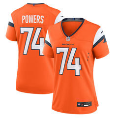 Ben Powers Denver Broncos Women's Team Game Jersey - Orange | Nike sale