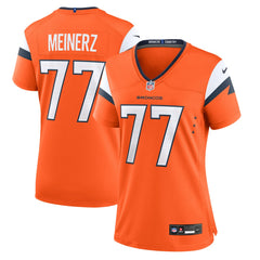 Quinn Meinerz Denver Broncos Women's Team Game Jersey - Orange | Nike sale