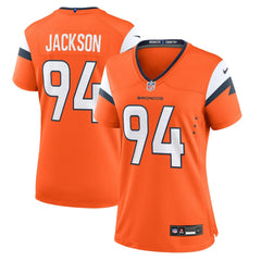 Jordan Jackson Denver Broncos Women's Team Game Jersey - Orange | Nike outlet