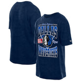 Dallas Mavericks Boxy Old School Sport Vintage Wash T-Shirt sale - Navy | New Era cheap