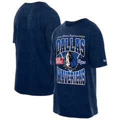 Dallas Mavericks Boxy Old School Sport Vintage Wash T-Shirt sale - Navy | New Era cheap
