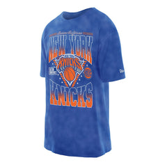 New York Knicks Old School Sport Vintage Wash T-Shirt - Blue | New Era sale