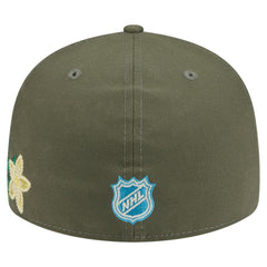 Los Angeles Kings New Era Tonal Florals 59FIFTY Fitted Hat Olive