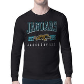 Jacksonville Jaguars Starter Retro Team Logo Long Sleeve T-Shirt - Black online