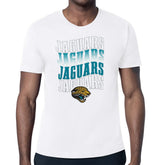 Jacksonville Jaguars Starter Repeat Wordmark Retro Team Logo T-Shirt - White outlet