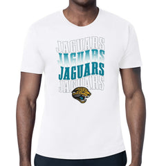 Jacksonville Jaguars Starter Repeat Wordmark Retro Team Logo T-Shirt - White outlet