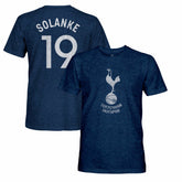 Dominic Solanke Tottenham Hotspur 1863FC Retro Player Name & Number Tri-Blend T-Shirt - Navy online