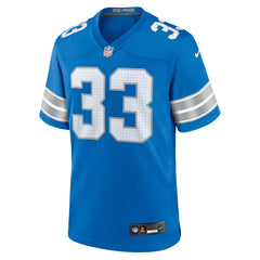 Sione Vaki Detroit Lions Team Game Jersey - Blue | Nike on sale