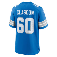 Graham Glasgow Detroit Lions Team Game Jersey - Blue | Nike outlet