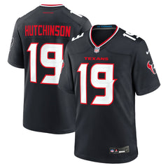 Xavier Hutchinson Houston Texans Team Game Jersey - Navy | Nike cheap