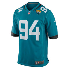 Maason Smith Jacksonville Jaguars Team Game Jersey - Teal | Nike on sale