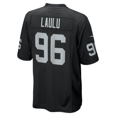 Jonah Laulu Las Vegas Raiders Team Game Jersey - Black | Nike online