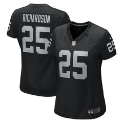 Decamerion Richardson Las Vegas Raiders Women's Game Jersey - Black | Nike sale
