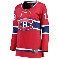 Cole Caufield Montreal Canadiens Fanatics Women's Home Premier Breakaway Player Jersey Breakaway Jersey Red