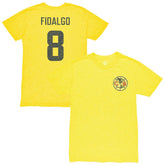 Álvaro Fidalgo Club America 1863FC Retro Player Name & Number Tri-Blend T-Shirt - Yellow for sale