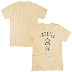 Club America 1863FC Team Arch T-Shirt - Tan outlet