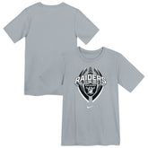 Las Vegas Raiders Preschool Icon Legend Dri-FIT T-Shirt - Gray | Nike discount
