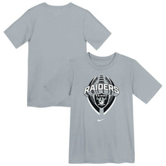 Las Vegas Raiders Preschool Icon Legend Dri-FIT T-Shirt - Gray | Nike discount